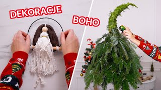 Świąteczne ozdoby boho  DIY [upl. by Jaquenette]