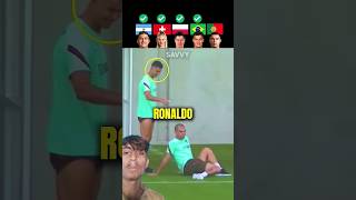 Ronaldo water prank Footballers Epic Prank Challenge  Ronaldo 😂 [upl. by Iver107]