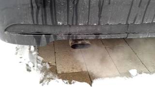 Zafira A OPC Cold Start 5°C Exhaust [upl. by Nnaael]