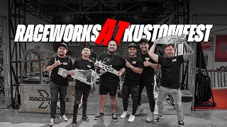 RACEWORKS  RACEWORKS GOES ALL OUT AT KUSTOMFEST 2024 [upl. by Briney881]