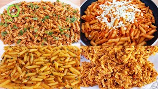 10 Minutes Pasta Recipes  Garlic Keema Tomato🍅 🔝3 Top Recipes Quick Easy And Delicious Dishes [upl. by Valer]