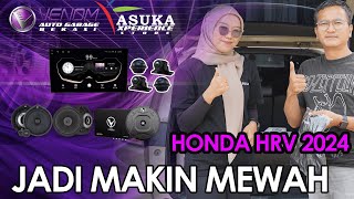 HONDA NEW HRV 2024 UPGRADE AUDIO VENOM amp HEADUNITNYA [upl. by Ansley]