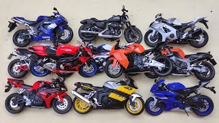 Motorcycles 112 Scale Diecast Models Motorcycles 56 [upl. by Stretch]