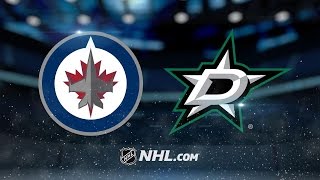 Scheifeles two goals propel Jets past Stars 43 [upl. by Silsbye890]