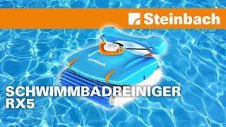 Steinbach Schwimmbadreiniger RX5  Montageanleitung [upl. by Ayiotal]