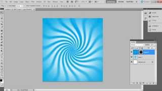 Simple twirl effect background  How to make poster background in photoshop cs5 [upl. by Nnaihs321]