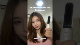 Anlan Cordless Hair Straightener with Hair Care Tech [upl. by Polloch]