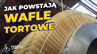 Jak powstają WAFLE TORTOWE – Fabryki w Polsce [upl. by Lias561]