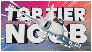 Giving a TOP TIER Noob a GRIPEN C War Thunder JAS39C Gripen [upl. by Dill463]