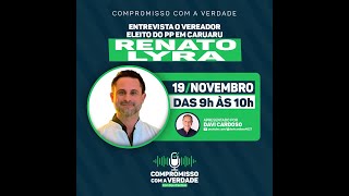 COMPROMISSO COM A VERDADE  DAVI CARDOSO  19112024  ENTREVISTA A VEREADOR ELEITO [upl. by Idnim]