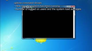 check uptime command in linux [upl. by Alel807]