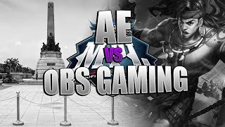 AE MAIN vs OBS GAMING  MPL  REGULAR SEASON  2000 DIAMONDS GIVEAWAY  GAMEPLAY  MOBILE LEGENDS [upl. by Kori180]