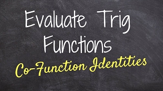 Using co function identities find the value of an angle [upl. by Dewhirst]