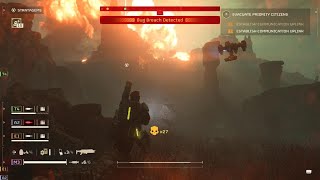 HELLDIVERS 2 Orbital Napalm Barrage Rocks [upl. by Nallid]