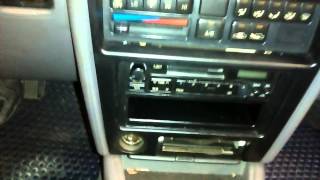 How To Remove The Radio bEZEL On A 1990 Toyota Camry [upl. by Gadmon]