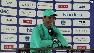 Rafael Nadal Full Press Conference Båstad  157 2024 [upl. by Trembly]