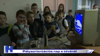 Pályaorientációs nap a tévénél – ZTV Híradó 20231108 [upl. by Pears]