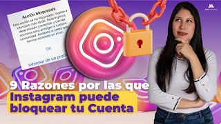 🚫 BLOQUEOS y RESTRICCIONES en Instagram 2023 [upl. by Lari983]