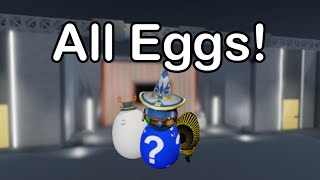 How to get every EGG in Obby Creator EGG HUNT [upl. by Nnawtna153]