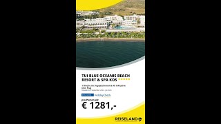 TUI BLUE Oceanis Beach Resort amp Spa auf Kos [upl. by Annatnas]