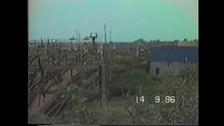 Shoeburyness Essex Station sidings area 14091986 [upl. by Davidde294]