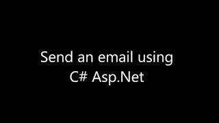 Send email in aspnet C with Gmail server [upl. by Sholley]