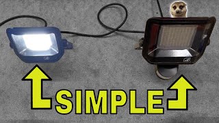 Installing LED Floodlights Just Got Easier Heres How  Ansell Lighting Telic [upl. by Nrubliw]