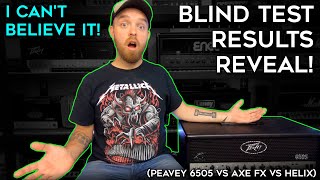 6505 Blind Test REVEAL I Cant Believe It 6505 vs Axe Fx vs Helix [upl. by Rossner]