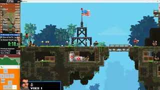 Speedrun Broforce FOREVER 2023 3850 [upl. by Francie]