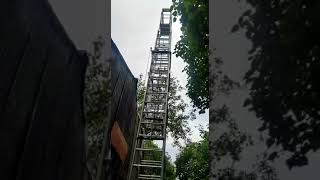 Aluminium Tiltable Tower Ladder  Available on IndiaMART [upl. by Sello110]