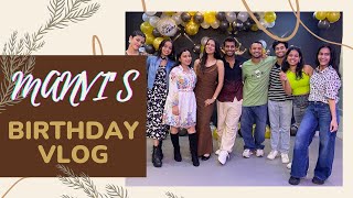 MANVIS Birthday Celebration at G GMDanceCentre  Deepak Tulsyan Vlogs [upl. by Ridan58]