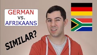 How Similar Are German and Afrikaans German vs Afrikaans [upl. by Addison182]