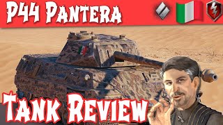 WOT Blitz  P44 Pantera Full Tank Review Tier 8 Italian Medium WOT Blitz [upl. by Vogele490]