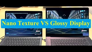 Nano Texture VS Glossy Display  Apple M4 Macbook Pro 2024 [upl. by Matlick904]