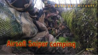 AIRSOFT Sniper Camping [upl. by Ellerahs851]