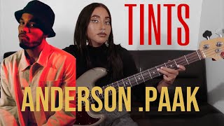 Anderson Paak  Tints  Bass Cover  ft Kendrick Lamar [upl. by Elamor]