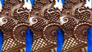 New Trending Mehndi Design 2024Latest Mehndi LagaHow To Make Stylish mehndiPakistani Mehndi [upl. by Tila579]