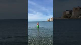 Ulcing Small Beach  Montenegro October 82024 Keti amp Dani Motorbike travel [upl. by Skill]