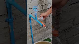 Technique to fix PVC pipe faucet low water pressure shorts [upl. by Persas]