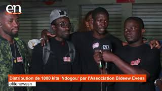 ELITE NEWS SN  Distribution de 1000 kits de Ndogou par lAssociation Bideew Evens [upl. by Burns]