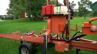 5401  2007 Woodmizer LT40 Hydraulic Portable Sawmill for sale [upl. by Neroled]