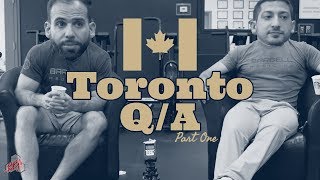 Toronto QA Part 1 Tendinopathy Detraining Unhealthy Foods and More [upl. by Augusto]