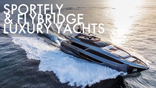 Top 5 Sportfly amp Flybridge Luxury Yachts by Riva Yachts  Price amp Features [upl. by Alrrats]