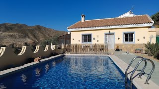 Property for Sale Spain Villa Sprite 189500 Euros Arboleas Almeria [upl. by Yelsa]