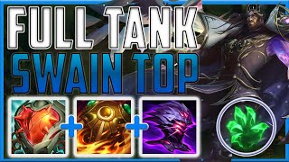 HOW DO YOU TAKE DOWN A FULL TANK SWAIN DEALING THIS MUCH DAMAGE  Swain Top  Season 14 LoL [upl. by Enneles60]