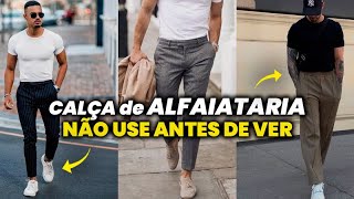 CALÇA DE ALFAIATARIA 18 Looks pra SE INSPIRAR e ONDE ENCONTRAR  Moda Masculina [upl. by Aidnahs740]