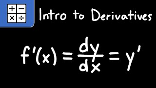 Introduction to Derivatives  Notation Approximations Differentiability [upl. by Arahc657]