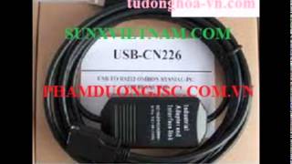 USBCIF02 USBCN226 ZENCIF01 cáp lập trình PLC Omron giá tốt [upl. by Ycat]