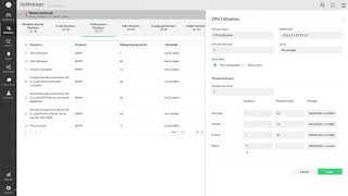 How to configure thresholds on the devices monitored in OpManager [upl. by Halden]