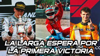 PODIOS ANTES DE GANAR EN F1  PILOTOS QUE ROMPIERON LA ESTADISTICA  TOPS F1 [upl. by Trocki766]